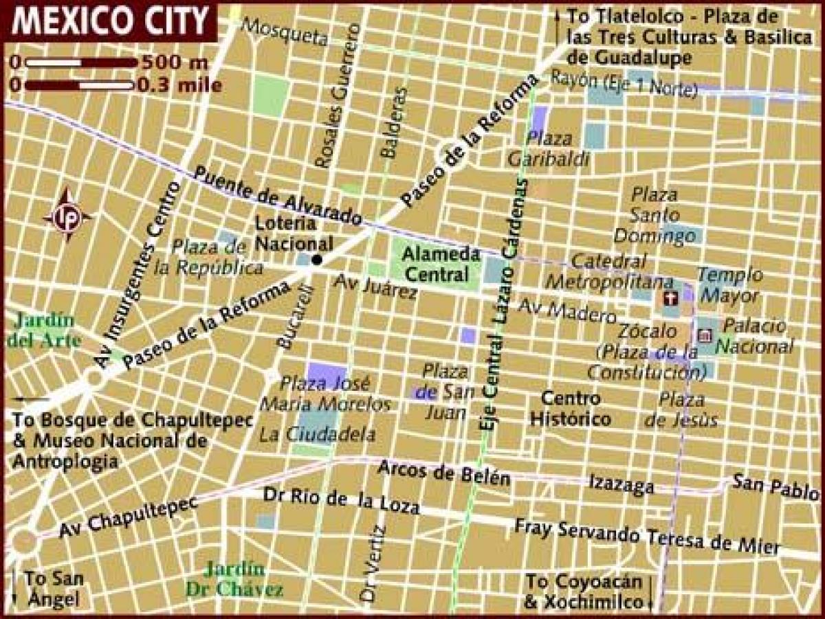 Куско Мехико карте