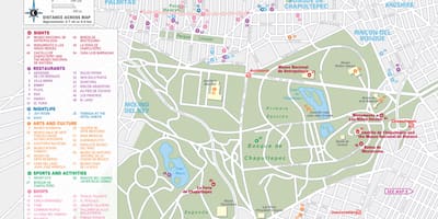 Карта Поланко Мехико 