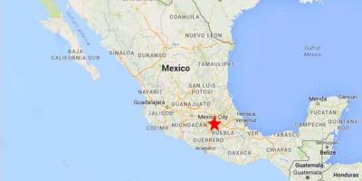 Столица Мексики карте